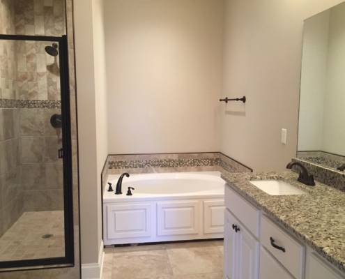 custom home bathrooms